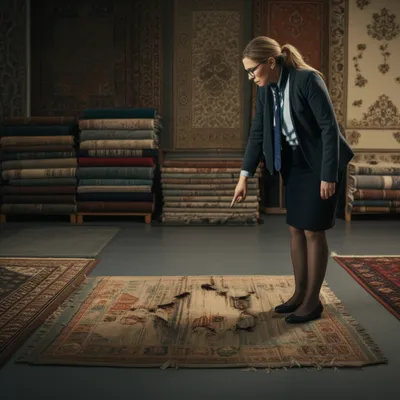 Illustration carpeting - Image 1