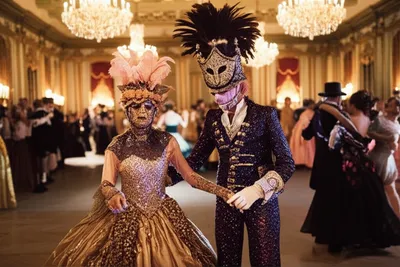 Illustration masquerade - Image 1