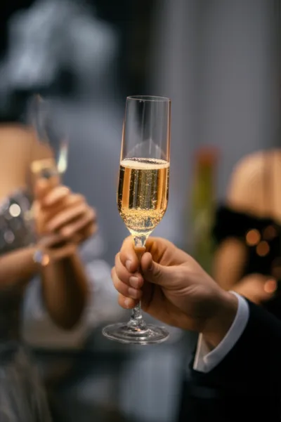 Illustration champagne - Image 1