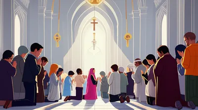 Illustration worships - Image 1