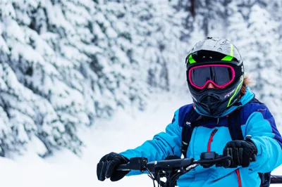 Illustration snowmobile - Image 1