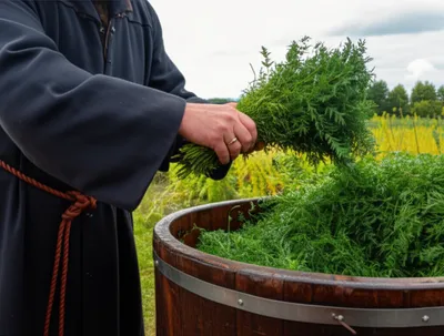 Illustration costmary - Image 1