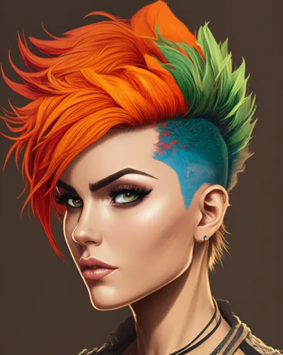 Illustration mohawk - Image 1