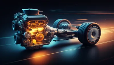 Illustration powertrain