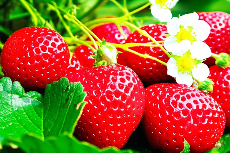 Визуальная иллюстрация слова «strawberries» - Клубника