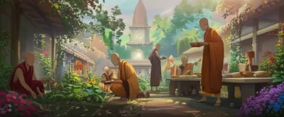 Illustration cenobite - Image 1