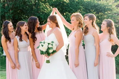 Illustration bridesmaid