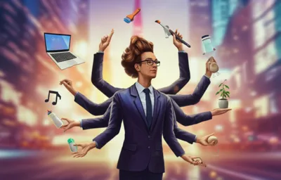 Illustration juggled - Image 1