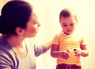 Illustration admonishing