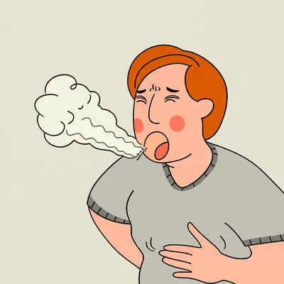 Illustration belch - Image 1