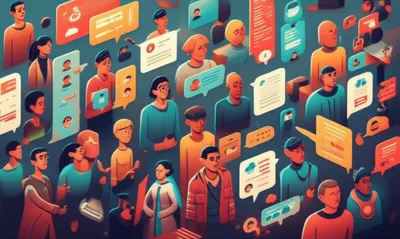 Illustration chatrooms