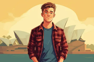 Illustration cornstalks - Image 1