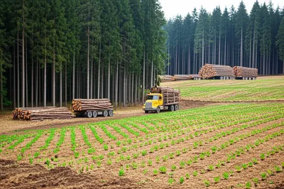 Illustration forestry - Image 1