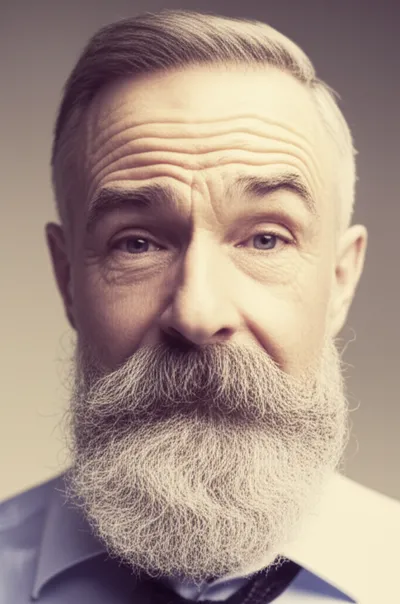 Illustration bearded - Image 1