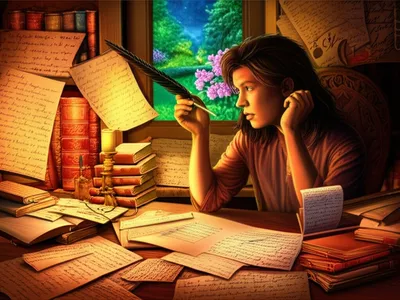 Illustration poets - Image 1