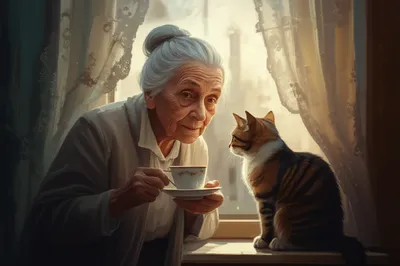 Illustration tabby - Image 1