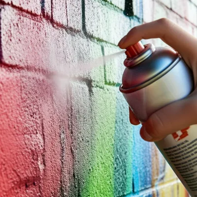 Illustration spraypaint