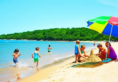 Illustration summertime