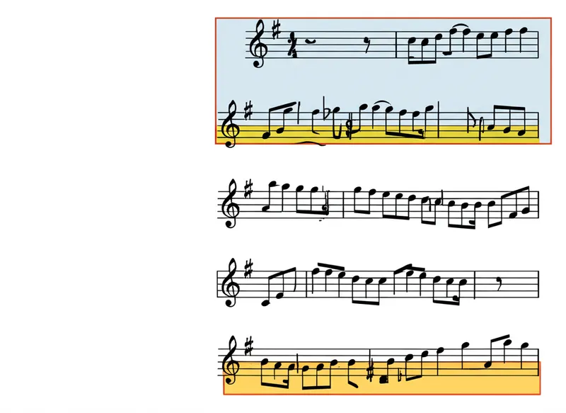 Illustration visuelle du mot « passage » - Passage, extrait