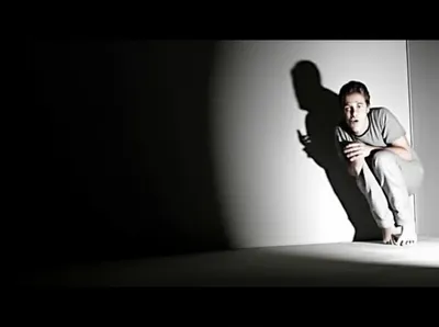 Illustration terrified