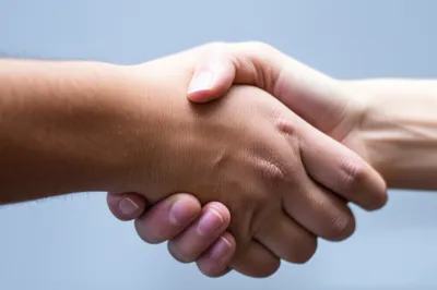 Illustration handshaking - Image 1