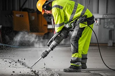 Illustration jackhammering - Image 1