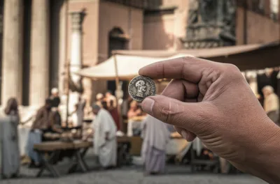 Illustration denarii