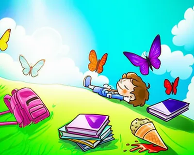 Illustration truanted - Image 1