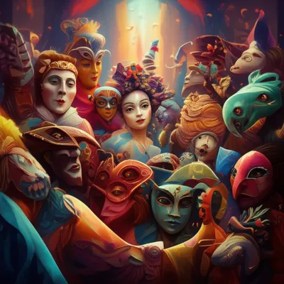 Illustration masquerades - Image 1