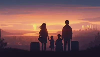 Illustration emigrated