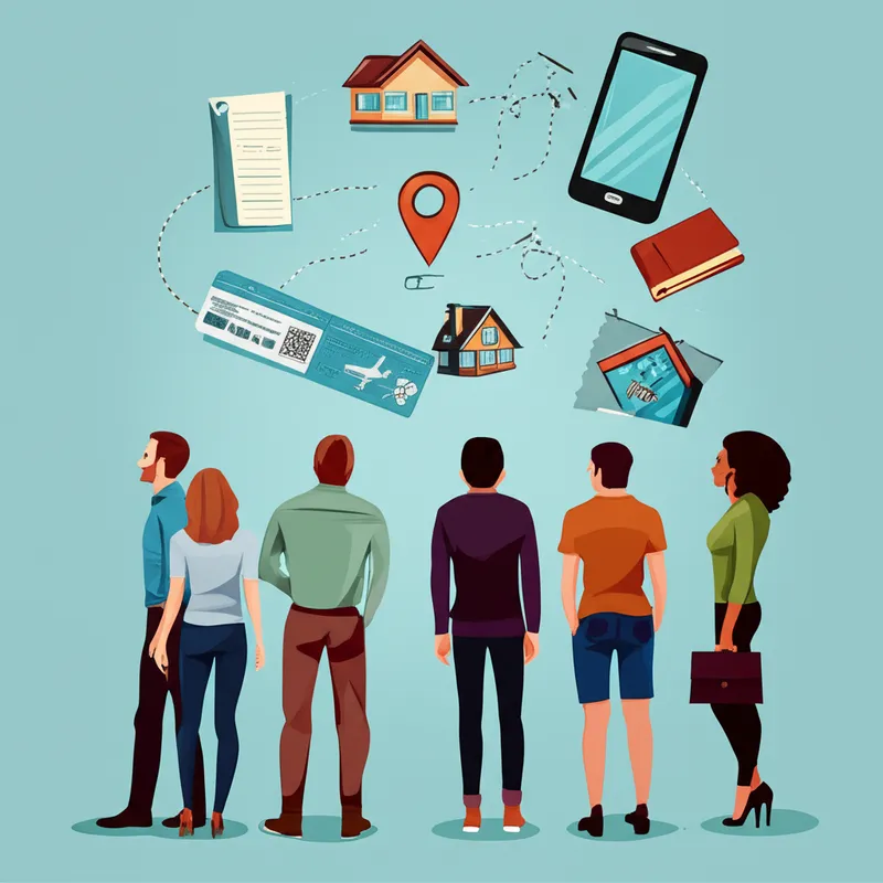 Illustration visuelle du mot « demand » - Demande