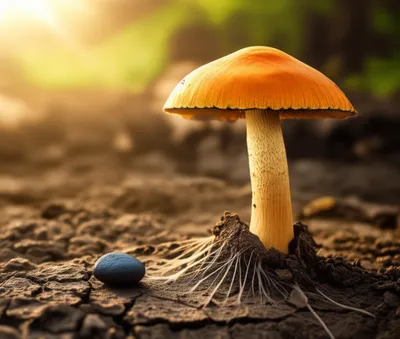 Illustration sclerotium