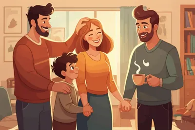 Illustration uncles - Image 1