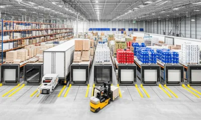 Illustration warehouse