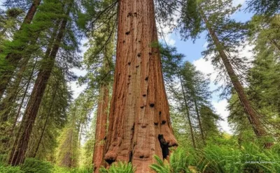 Illustration redwood