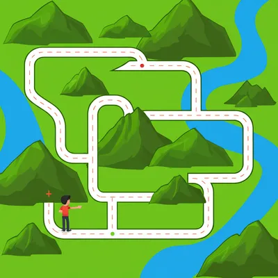 Illustration circuitous