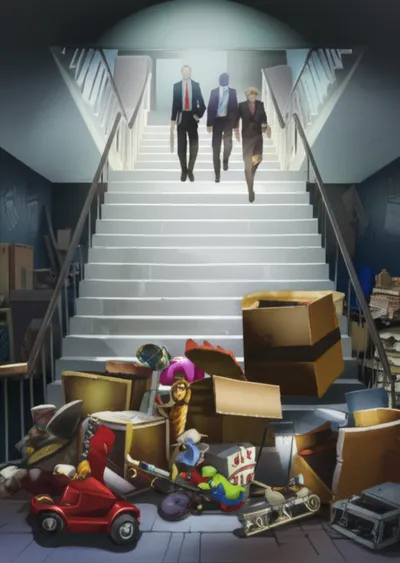 Illustration descending - Image 1