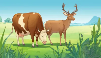 Illustration ruminants