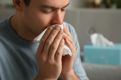 Illustration catarrh