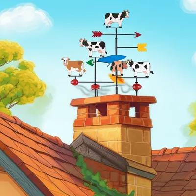 Illustration cows - Image 1