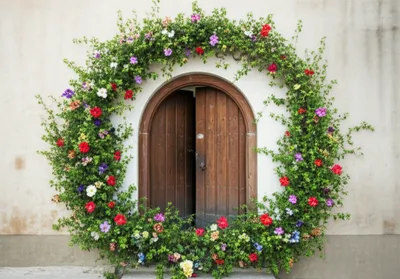 Illustration wreaths - Image 1