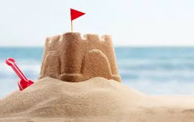 Illustration sandcastle - Image 2