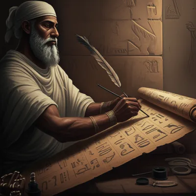 Illustration papyrus - Image 1