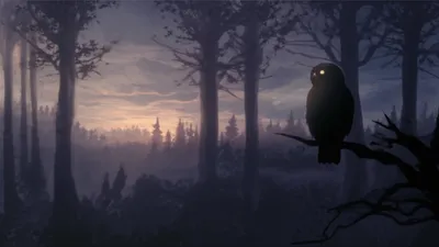 Illustration crepuscular