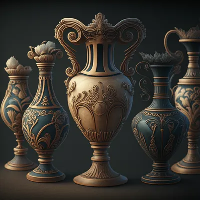 Illustration vases - Image 1