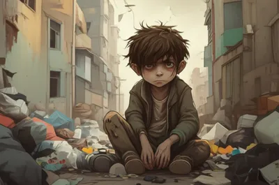 Illustration squalid - Image 1