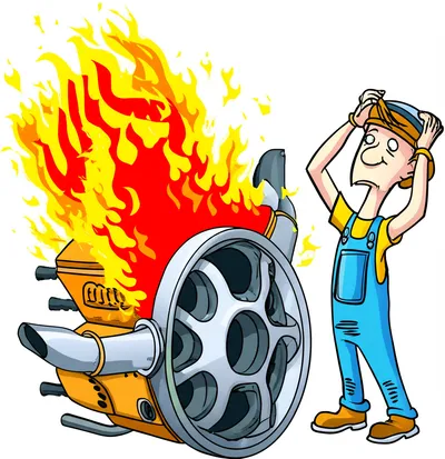 Illustration backfired - Image 1