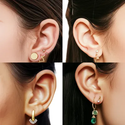 Illustration earring - Image 1