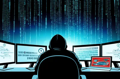 Illustration hackers - Image 1