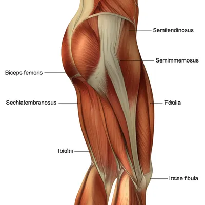 Illustration hamstrings